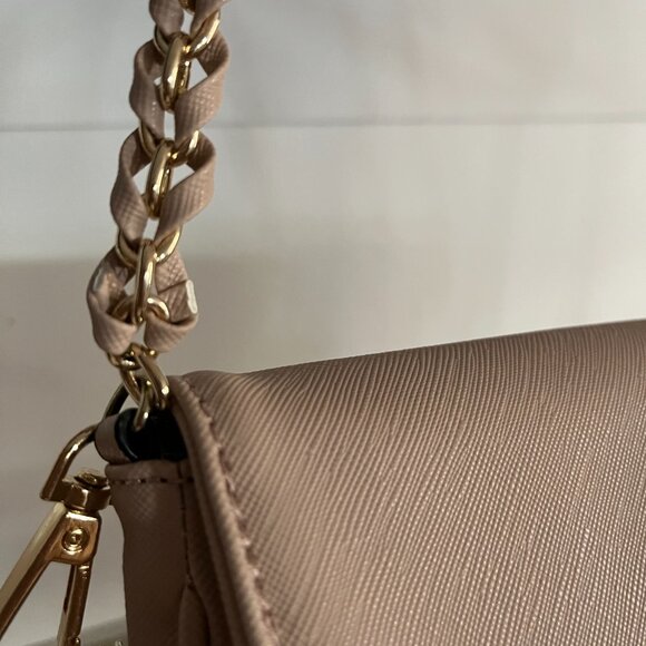 EUC Aldo Tan / Beige Double Shoulder Handbag (OS) - Picture 5 of 9